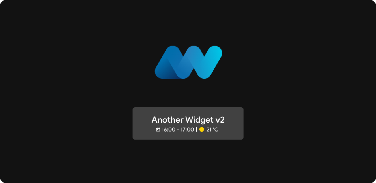 Another Widget v2 - 可自定义的“一目了然”小部件